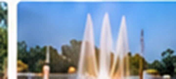 Ghat and musical fountain