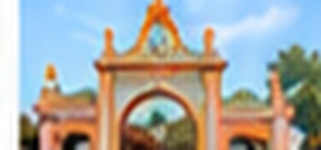 Temple gate